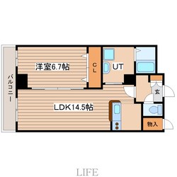 エステラ東札幌の物件間取画像